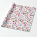 Search for peach flowers wrapping paper Chic