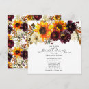 Search for floral bouquet bridal shower invitations Rustic