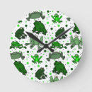 Recherche de dessin de grenouille horloges Pour enfants
