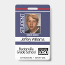 Search for students badges Blue