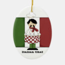Search for chef ornaments Italian