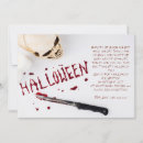 Search for bloody halloween invitations Skull
