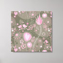 Search for pink grey canvas prints Floral