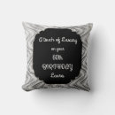 Search for 60th birthday pillows Stylish
