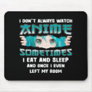 Search for anime girl mouse mousepads Kawaii