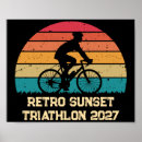Recherche de de bicyclette posters Coucher de soleil