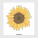 Search for large sunflower stickers Yellow