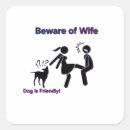 Search for friendly square stickers Dog