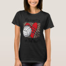 Search for volleyball tshirts Heart
