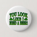 Recherche de chemise verte badges Irlandais