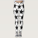 Search for black star pattern leggings Modern