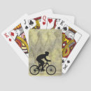 Recherche de cycliste jeux de cartes Poker
