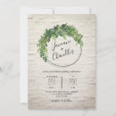 Search for circle wedding invitations Botanical