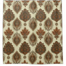 Search for floral paisley shower curtains Red