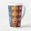 Search for human face mugs Pattern