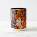 Recherche de alphonse mucha tasses Fleurs
