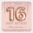 Search for 16th birthday stickers Sparkle