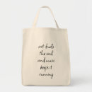 Search for motivational quotes tote bags Music