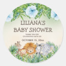 Recherche de baby shower jungle stickers Petit garçon
