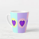 Recherche de coeurs pastel tasses Violet