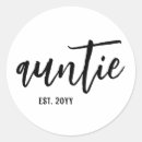 Search for new aunt stickers Auntie