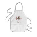 Search for kids monogram aprons Dog