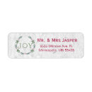 Search for be joyful return address labels Holly