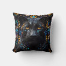 Search for black panther pillows Wildlife
