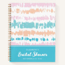 Search for bridal shower notebooks Boho