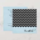 Search for zig zag wedding invitations Contemporary