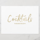 Search for cocktail wedding invitations Calligraphy