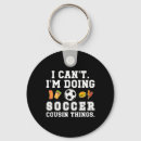 Search for midfielder keychains Soccer vibes