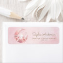 Search for moon and sky return address labels Baby shower