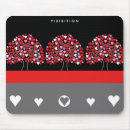 Search for red tree mousepads Black