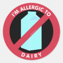 Search for dairy food stickers Allergies