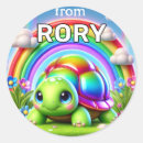 Search for birthday magic stickers Turtle