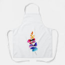 Search for white chicken aprons Watercolor
