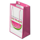 Search for watermelon gift bags Summer birthday