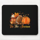 Search for fall holiday mousepads Pumpkin