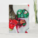 Search for horror christmas cards Santa claus