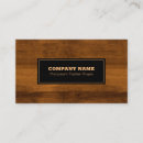Recherche de wood business cards Masculin