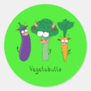Search for veggie cartoon stickers Vegetable