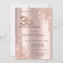 Search for modern 35th birthday invitations Gold