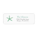 Search for starfish christmas return address labels Beach