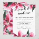 Search for stargazer lily invitations Pink