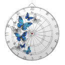 Recherche de papillon jeux de fléchettes Bleu