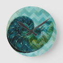 Search for spiral clocks Shell