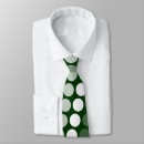 Recherche de points blancs sur le vert cravates Pois