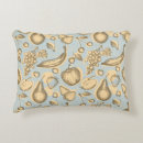 Recherche de motif de banane coussins Bleu
