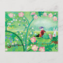 Recherche de gnomes cartes postales Magique